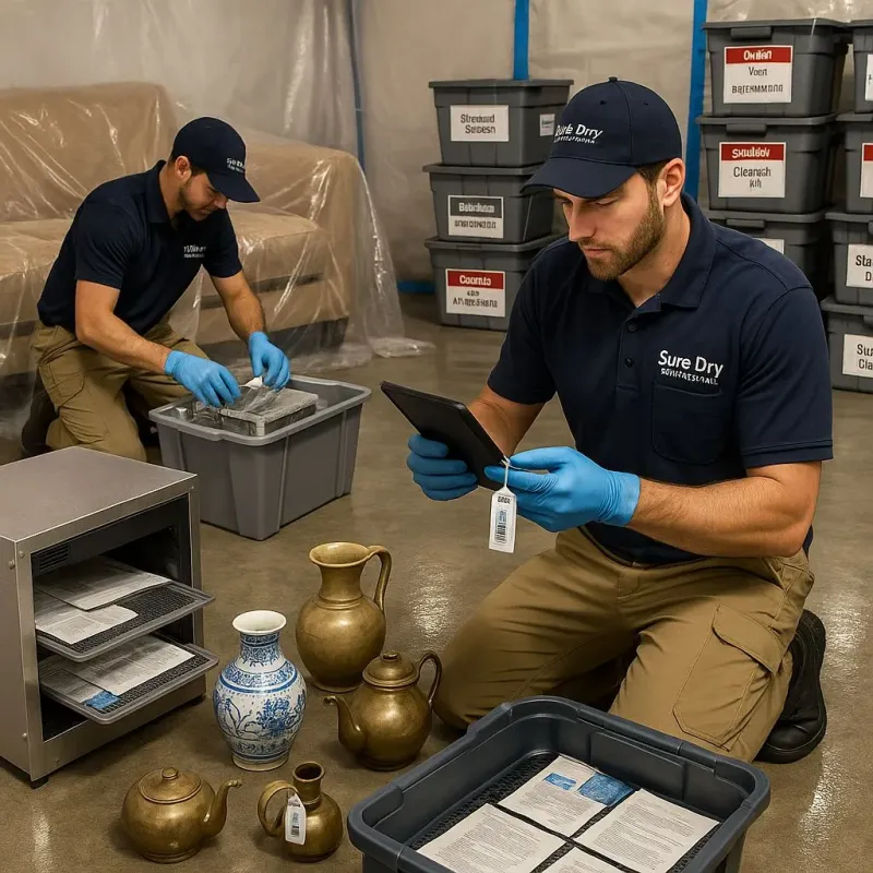 Content Protection and Restoration process in Port Washington, WI