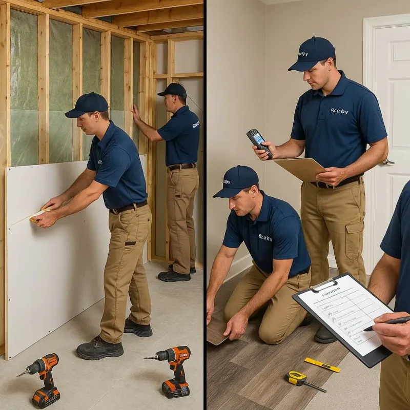 Repairs and Reconstruction process in Port Washington, WI